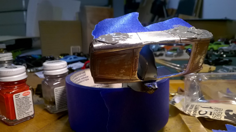 I don’t enjoy working with JB weld. I’ll be switching to some sort of modeling putty very soon.